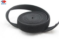 Strong Black Elastic Hook And Loop Fasteners Strap , hook & loop tape self adhesive For Bandages