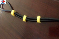 Custom Shape Wire Belt Hook Loop Cable Ties , Self Locking 100mm cable tie