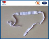 Custom Elastic Hook And Loop Strap , white 6 Inch hook and loop band for Personal care