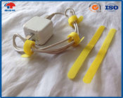 Ultrasonic Welding Processing Nylon belt buckle hook and loop In Yellow Colour