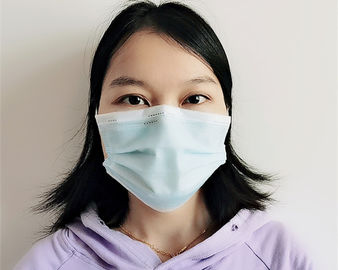 Fast delivery 3ply face shield Earloop Disposable surgical Face mask for Virus and Dust Prevention