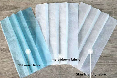 Fast delivery 3ply face shield Earloop Disposable surgical Face mask for Virus and Dust Prevention