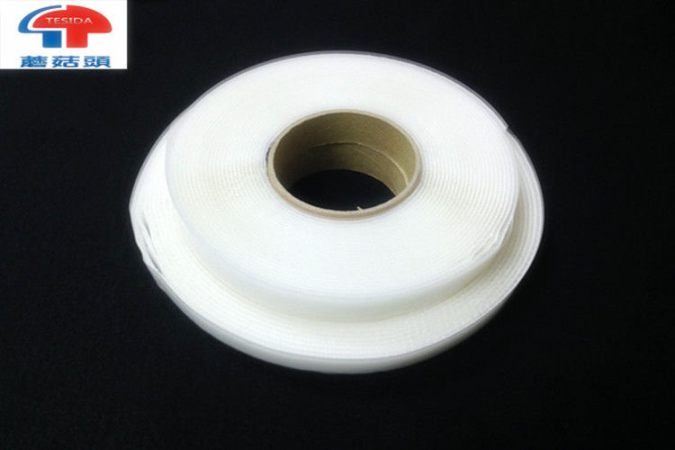White  Self Adhesive Hook and Loop Tape for Sewing 38mm