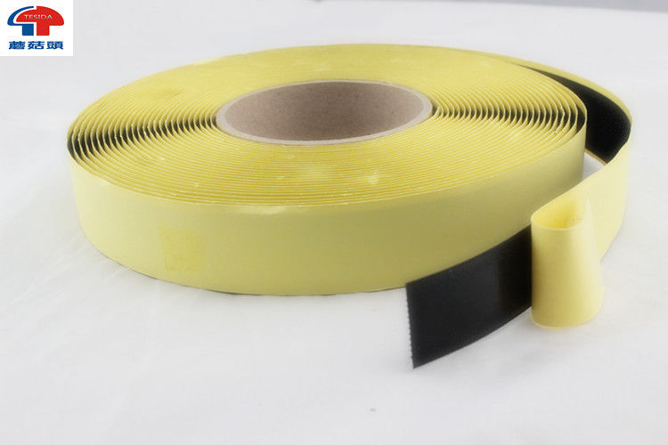 25MM Rubber PSA Self Adhesive hook and loop tape roll For Computer Goods