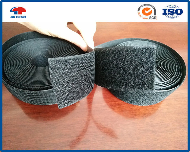 50mm 2 Inch hook and loop sew on Fastener Tape Rolls In Black Colour