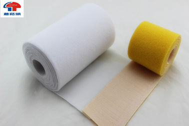 Wide Self Adhesive double sided fabric tape Hook And Loop Fasteners Cable management